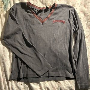 Gray Harley Davidson long sleeve